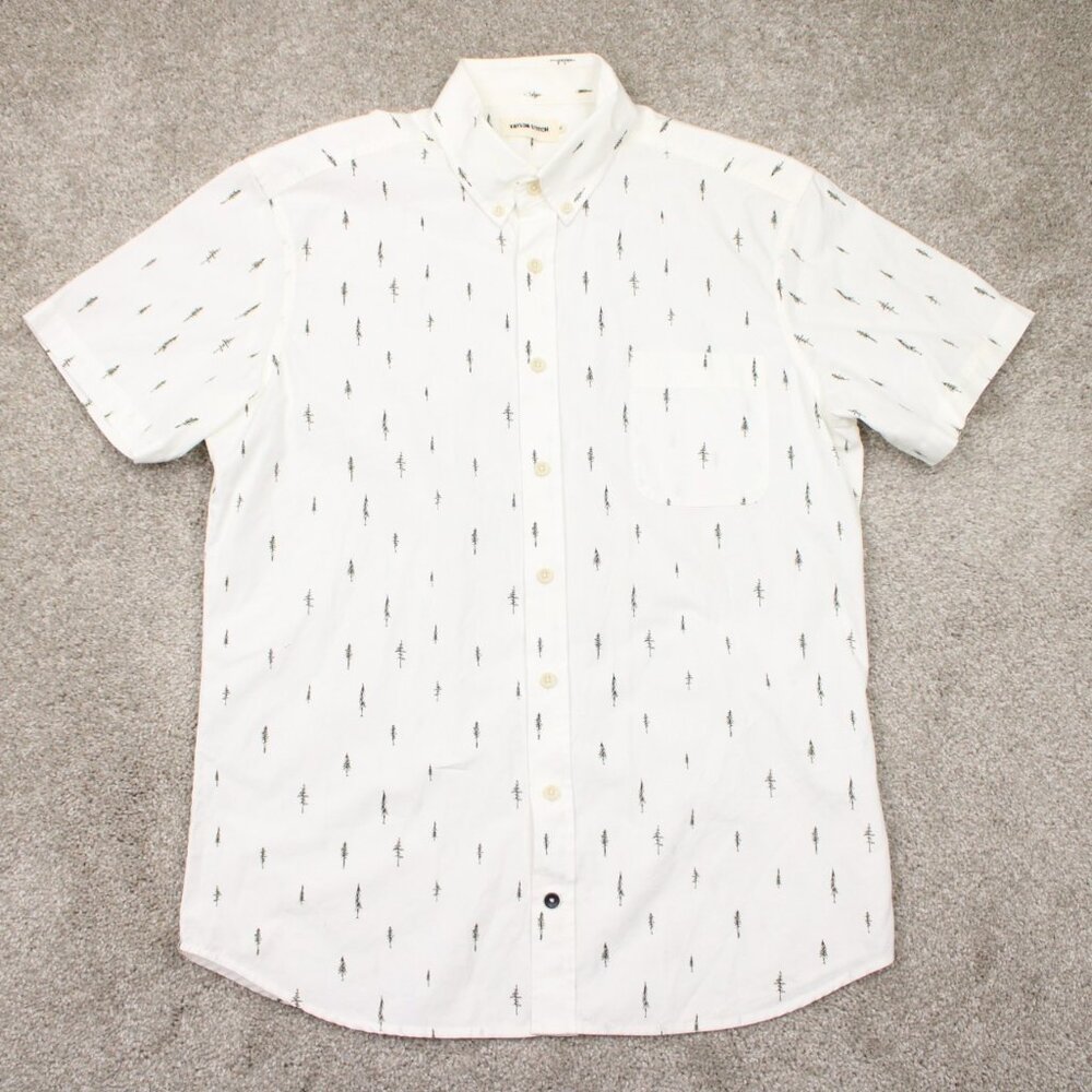 Taylor Stitch White Casual Button Down Shirt